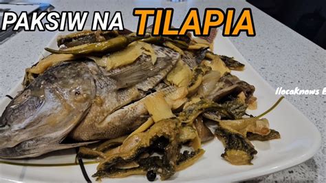 Talong Ang Sinahog sa Paksiw na Tilapia .